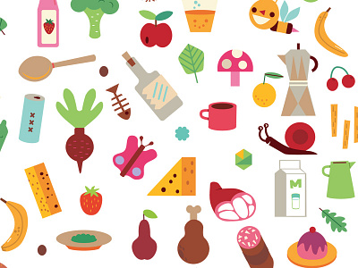 Food eat essen food foods icons