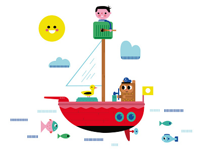 Child App5 app child illustrations ios iphone jamie ship shnuppe