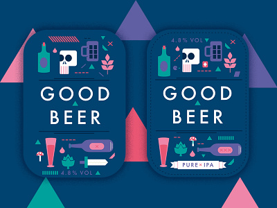Good Beer Labels beer bier design good label