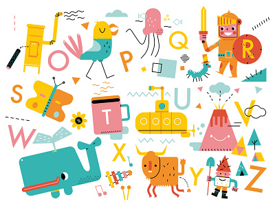 Abc Poster Part2 By Jamie Oliver Aspinall On Dribbble