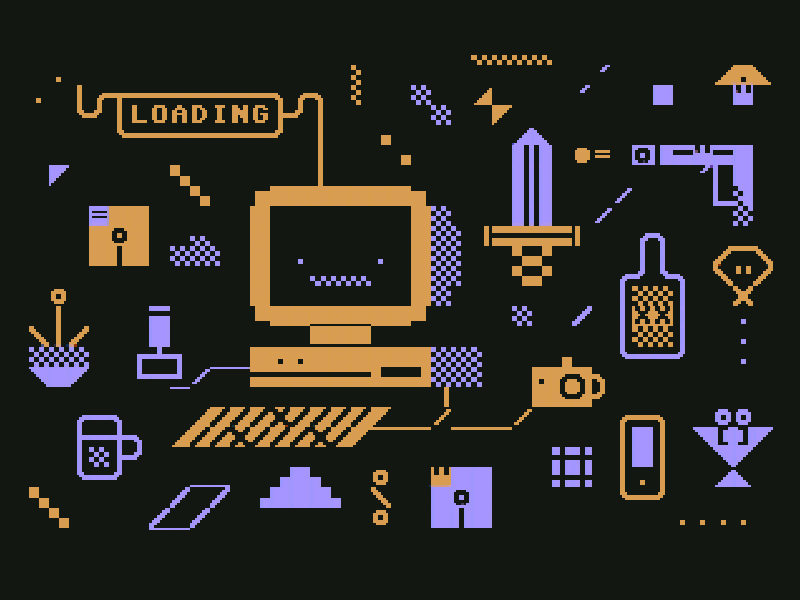 Ascii Art Compi Dribb c64 ascii art computer