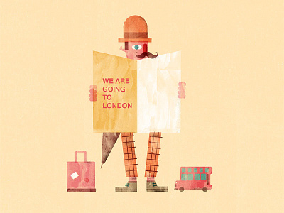 London Dribbb illustration jamie jamie aspinall jamie oliver london schnuppe