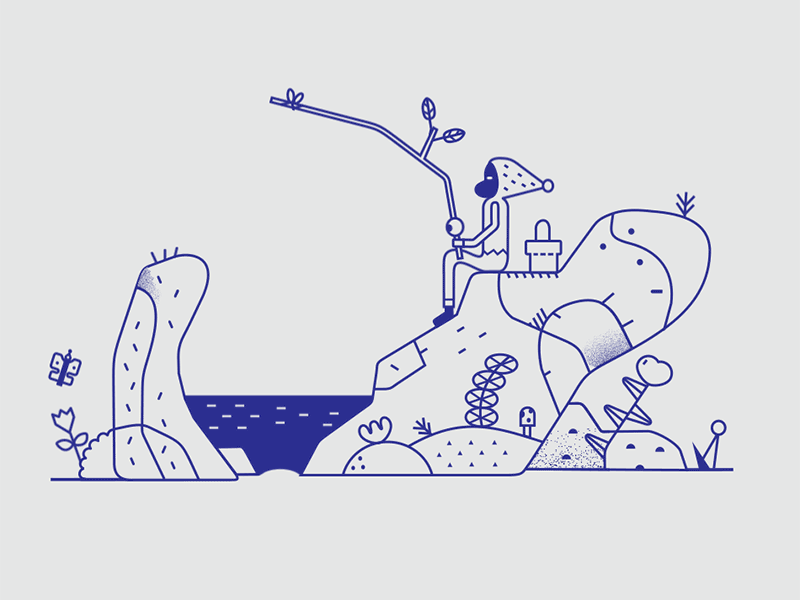 Fisch-800 animation fisch illustration monster