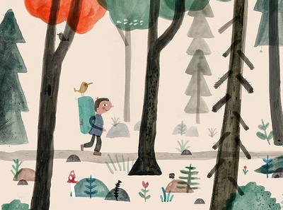 der rat bild temp wald forest illustration illustrations outdoor wald wood