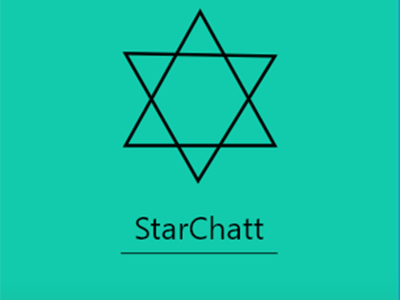 starchatt design logo ui ux web