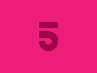 36 Days of Type - 5 brand graphic design graphicdesign letter lettering lettermark logo logodesign type typography