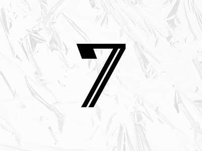 36 Days of Type - 7 brand graphic design graphicdesign letter lettering lettermark logo logodesign type typedesign