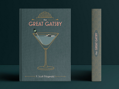 Book Cover, The Great Gatsby