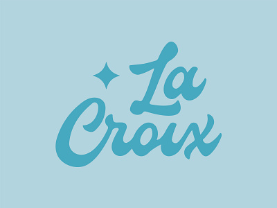 La Croix Sparkling Water—Pure beverage branding color design identity lacroix logo soda water wordmark