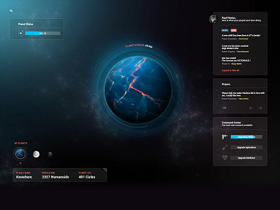 Planet Knowhere UI
