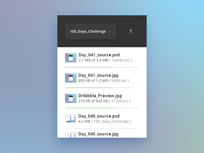 Day 041 - File Upload Widget