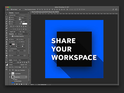 Share Your Workspace dribbble photoshop sketch workspace