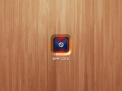 BPM Lock Button (ON) bpm button lock pressed