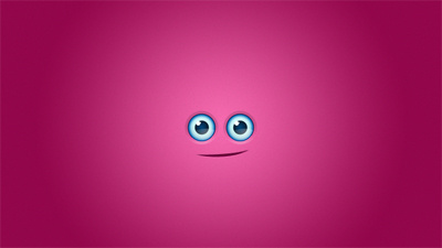 Dribbble Smiley blue envato eyes face graphicriver pink smiley