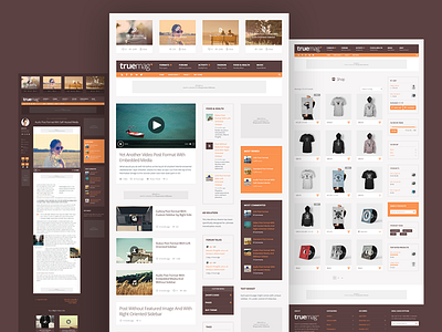 Truemag - Magazine WordPress Theme, WooCommerce