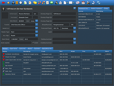 People database software 2011 app database design desktop icon ios iphone skeuomorphic software ui windows