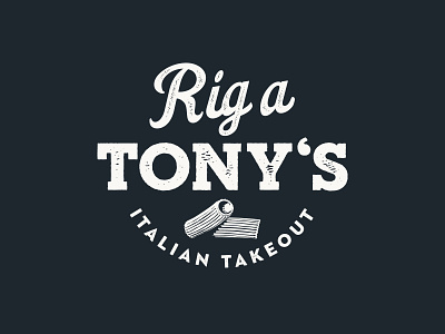 RigATony's Italian Takeout Logo
