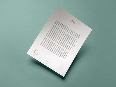 Fazenda letterhead brazil elegant letter letterhead stationery