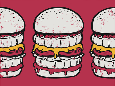 Burgerlove burger burgers cheese fastfood food food illustration hamburger hamburguesa illustration meat tomato vector