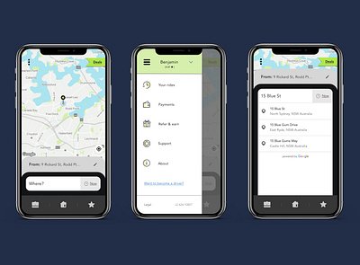 Redesigning the OLA App app design mobile ui ux