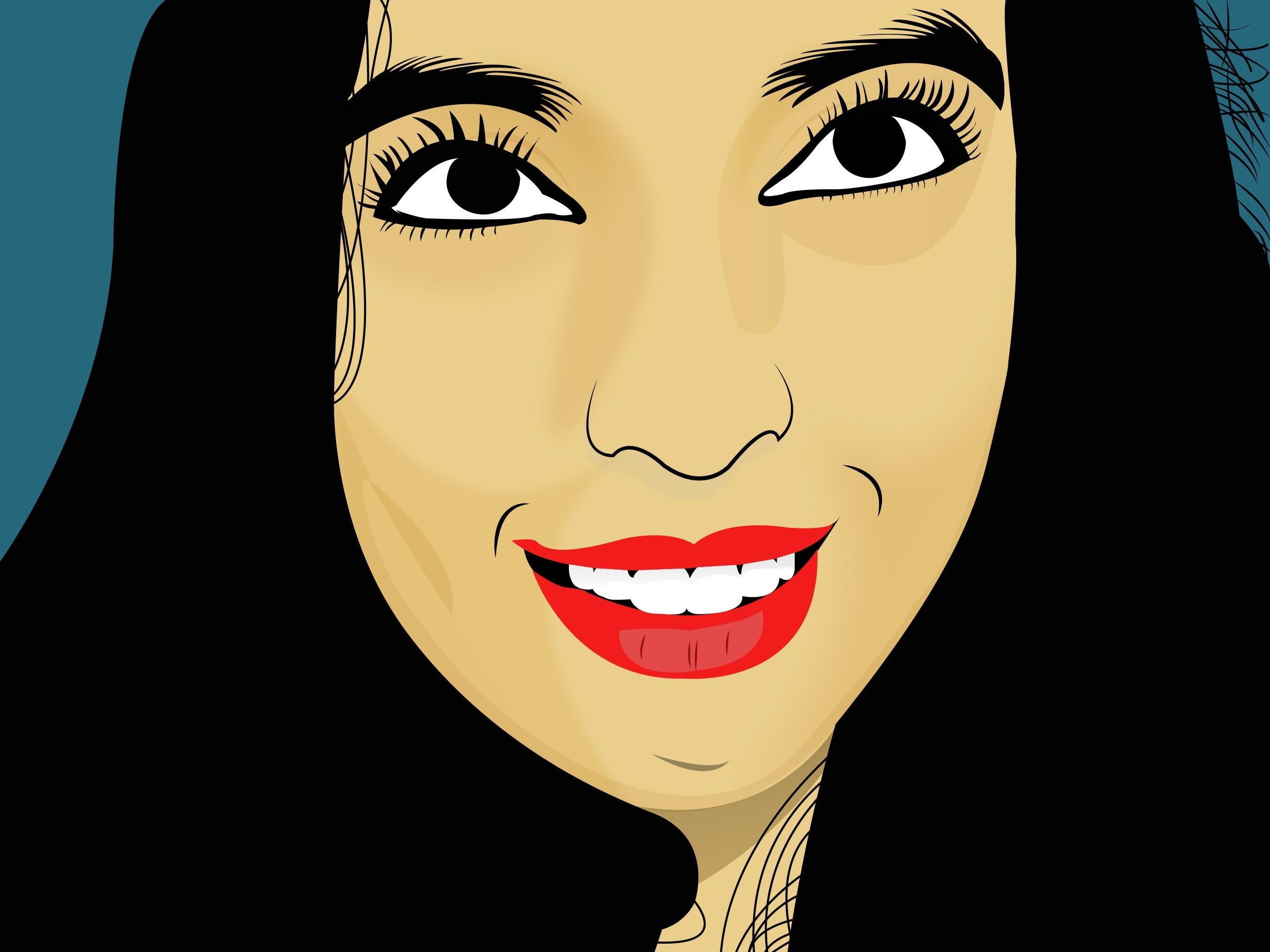 Portrait Illustration by faissal wahabali on Dribbble