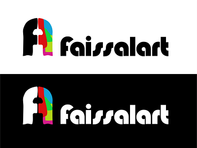 Faissalart logo ai design designer graphicdesign illustrator logo logodesign