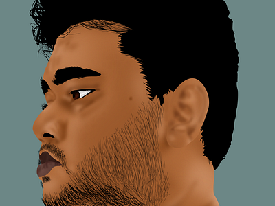 Portrait illustration ai artdesign artwork boy design designer graphicdesign illustration illustrator vector