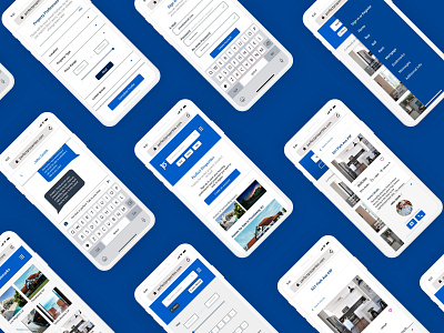 Perfect Properties Phone Mockup carerefoundry mockup design ui ux