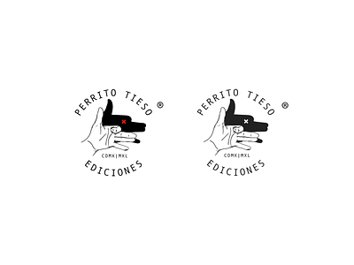 PERRITO TIESO — Illustrative brand branding concept design icon illustration logo logo design logotype logotype design minimal