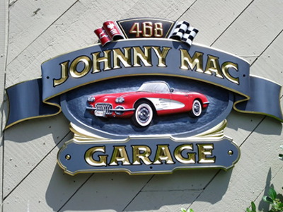 Johnnymacfinal gold leaf hand carved painted sign signs