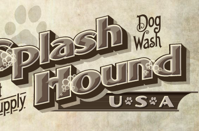 Splash Hound billhead chiseled letterhead sanborn maps type typography