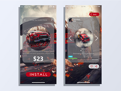 GameStyle App Concept app app concept concept dashboard design design app game inspiration iphone mobile style ui ui design