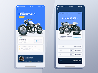Buy & Trade X App app concept dashboard design design app inspiration iphone mobile mobile ui motocycle ui ui design