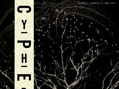 Cypher: A Review of Books bookreview cover cryptic layout photocollage publication type weird