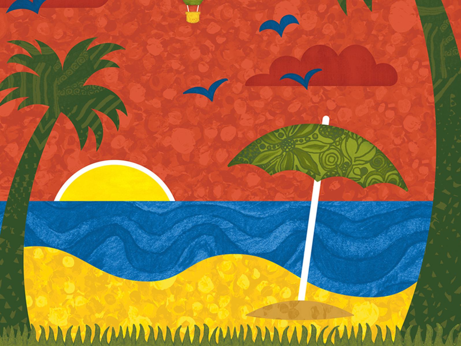 Nursery Art Beach by Craig Moscony on Dribbble