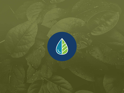 Adept Ag Logo Concept agriculture branding design droplet icon illustration irrigation leaf leaves logo rebrand texture water water droplet