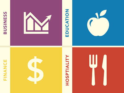 Industry Icons 3 $ apple business chart education finance fork hospitality icon icons knife money