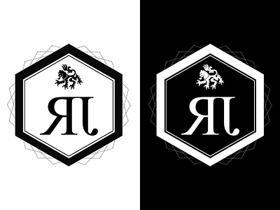 Rafal Jankos - self branding / black & white black white brand branding icon identity jankos logo logotype pencil rafal rafal jankos