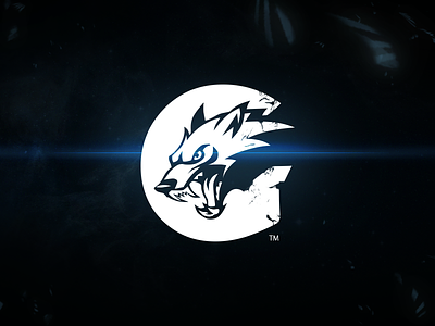 WolfesGate - Logo brand branding clash of clans esports fantasy gaming ios game logo wolf wolfesgate