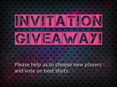 Invitation Giveaway dribbble dribbble invitation giveaway futuresight futuresight design invitation giveaway