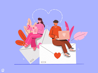 Love Letter Illustration