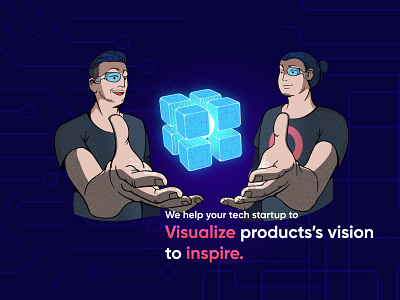 Visualize product's vision to inspire.