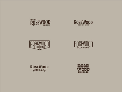 RoseWood Block Concpets