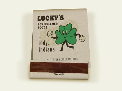 LUCKY'S Matchbook