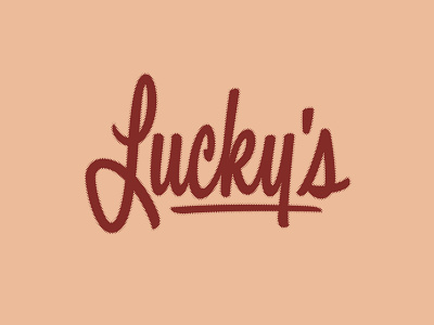 Lucky's handlettering handtype hashtaglettering lettering process thevectormachine vector vectormachine