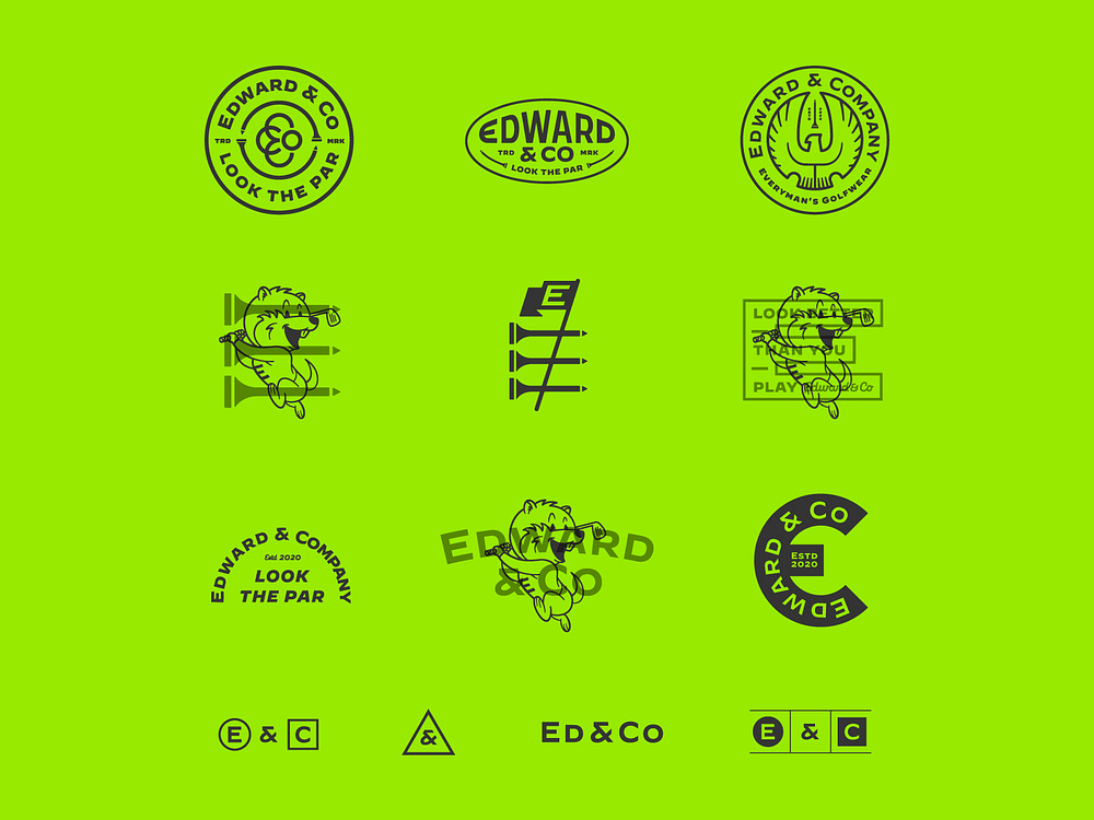 Edward & Co Additional Design Assets by Bob Ewing on Dribbble