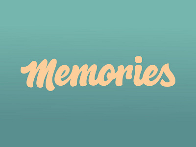 Memories agency life hashtaglettering lettering