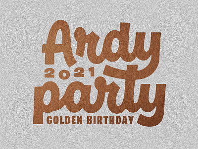 Ardy Party handlettering handtype hashtaglettering lettering process thevectormachine vector vectormachine