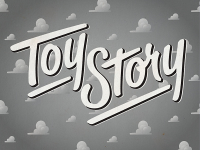 Toy Story-WIP hashtaglettering letting toy story