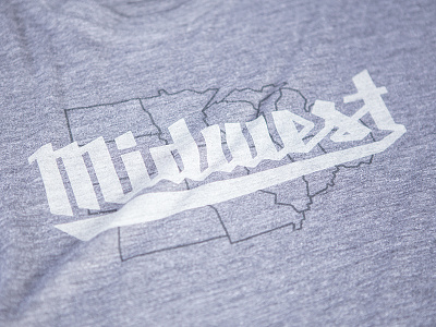 The Midwest is back... cottonbureau hashtaglettering lettering tee